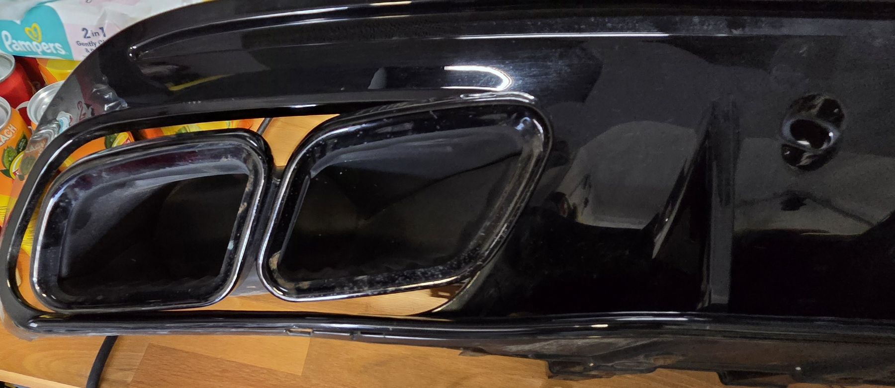 Diffusori di oli essenziali: C63 S AMG Look Diffuser for Mercedes Benz C Class W205 / S20 – Usato da Heimberg venduto da mir_wc2p 2