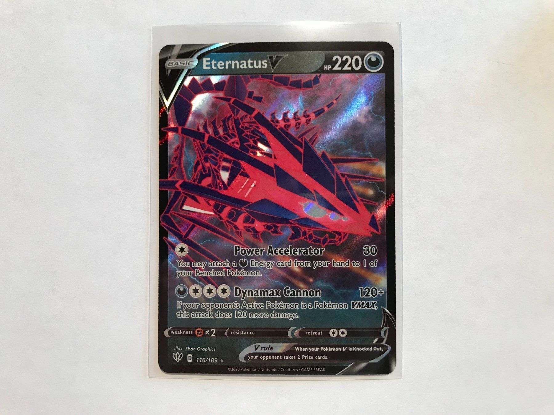 Pokémon Carte collezionabili: Eternatus V – Nuovo (secondo la descrizione) da Hagendorn venduto da Pokecollectorch