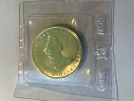 Kanada Maple Leaf 1oz Silber 5 Dollar 1989