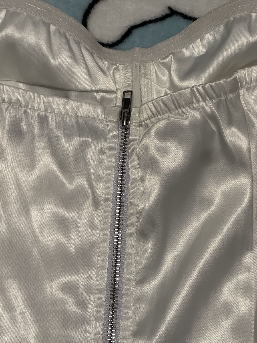 Top: White Corset Top - Size S - Y2K – Usato da Zofingen venduto da cva_w7vn 3