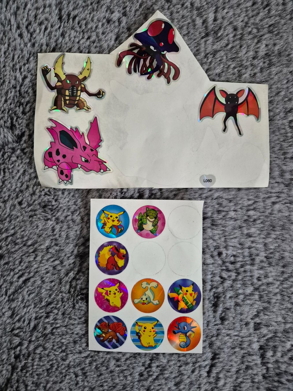 Aufkleber: Pokemon Sticker Set - Glänzend - Vintage! – Gebraucht aus Widnau von KleineHonigblume
