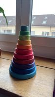 Grimm's Holz Stapelturm Regenbogen neuwertig
