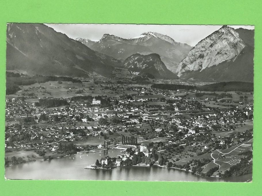 Cartoline postali: Spiez Fliegeraufnahme – Nuovo (secondo la descrizione) da Zürich venduto da t24_de