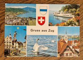 Gruss aus Zug, Werbestempel: Zug Tor zur Innerschweiz