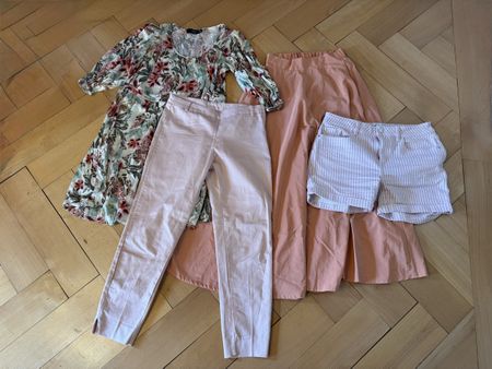 Sommerkleider-Set Damen Gr. 36–38