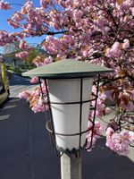 2 Mid Century Aussenlampen Laternen im Stil BAG Industrie