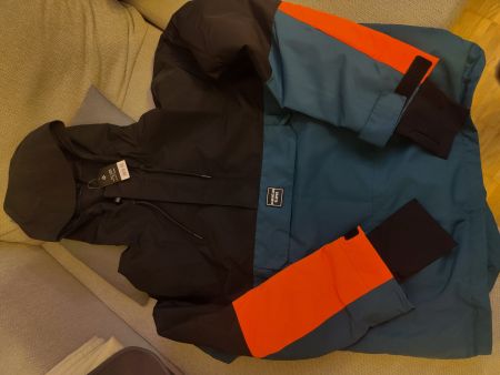 Orange & Green Ski / Snowboard Jacket