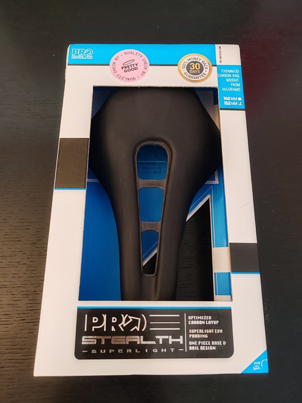 Ersatzteile: PRO Stealth Superlight Carbon Velosattel 152 mm – Gebraucht aus Bern von PrettyGood