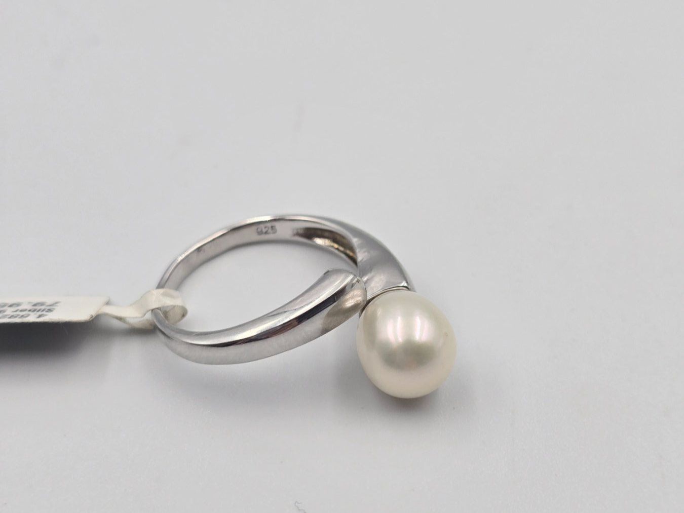 Ringe: Ring Silber 925 Süsswasserperle Gr. 54 – Neu und originalverpackt aus Zug von gold.schmuck 1
