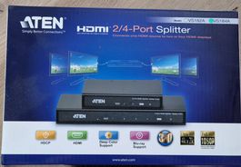 ATEN VS184A 4-Port HDMI Splitter – neuwertig, komplett