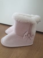 NEU Baby warme Schuhen rosa gefüttert Stiefeletten 12-18 Mt 