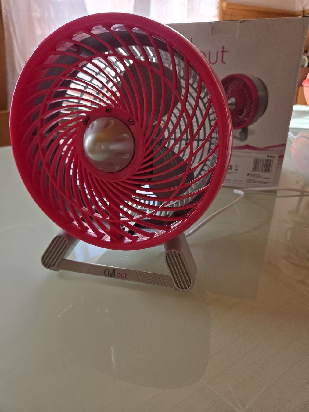 Ventilatori: Tischventilator ChillOut pink  NEU  – Nuovo e nell'imballaggio originale da Grünenmatt venduto da Brauni2