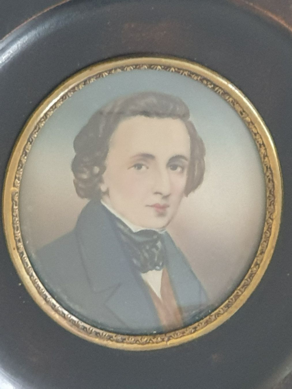 Cornici: Miniatur Bild Holzrahmen Chopin – Usato da Mörschwil venduto da spirspi 1