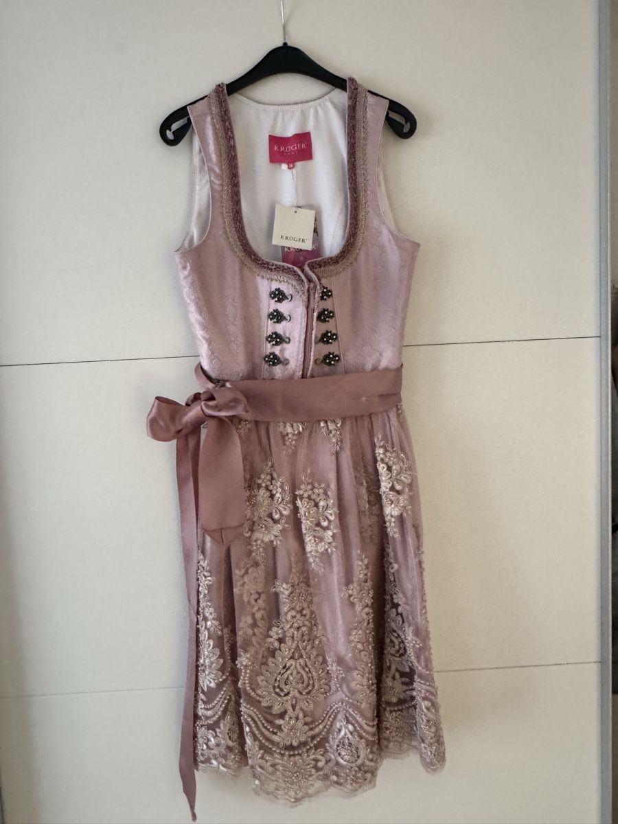 Krüger Robes: Krüger Dirndl Gr. 36 Rosa inkl Dirndbluse – Neuf avec emballage d'origine à Hausen AG par NiVaMa 2
