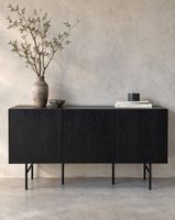 BJÖRKÖN H&M Meuble buffet noir design