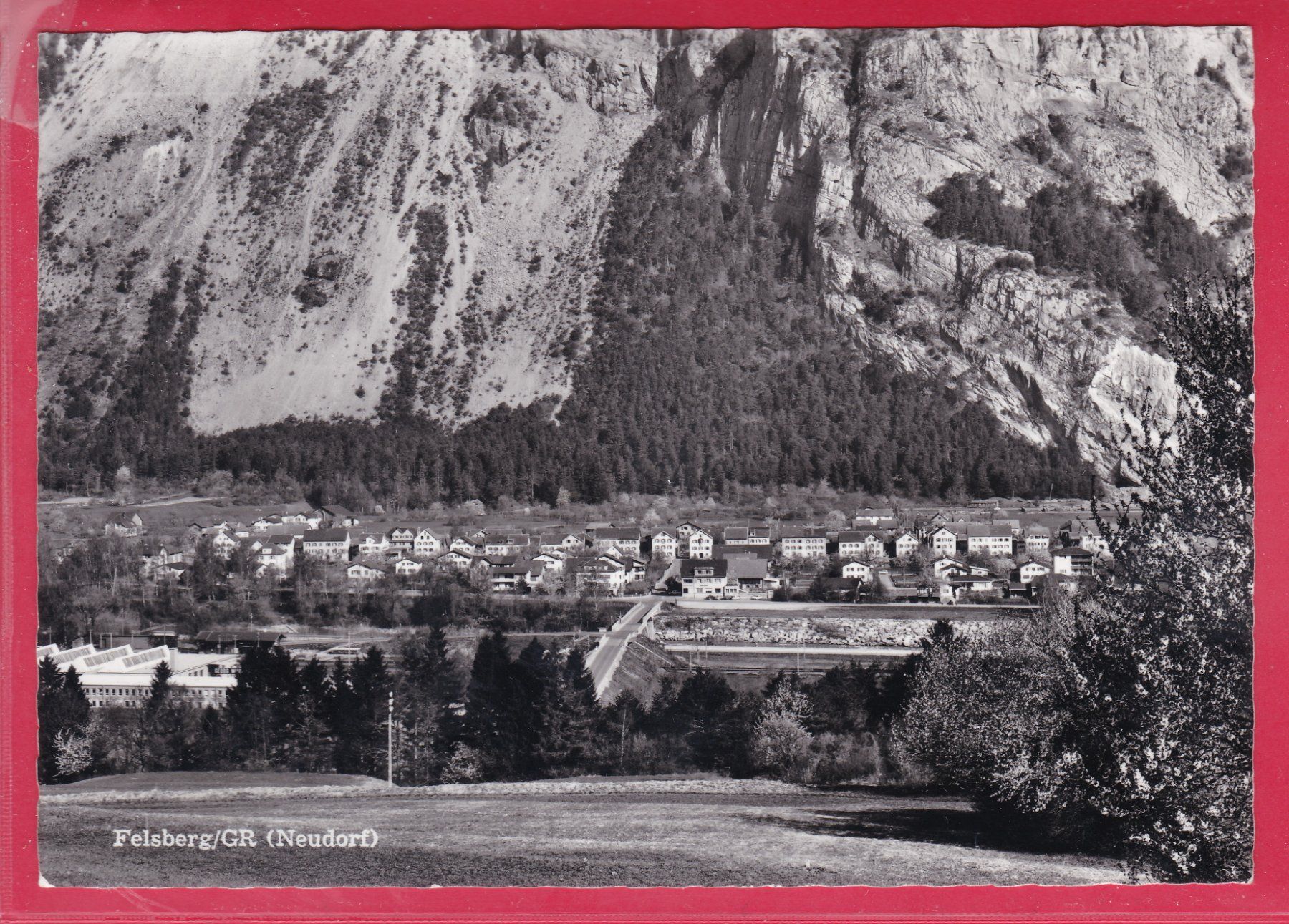 Cartoline postali: FELSBERG/GR (NEUDORF)1.10.1969 – Usato da Oberrieden venduto da Gebirgsstelze