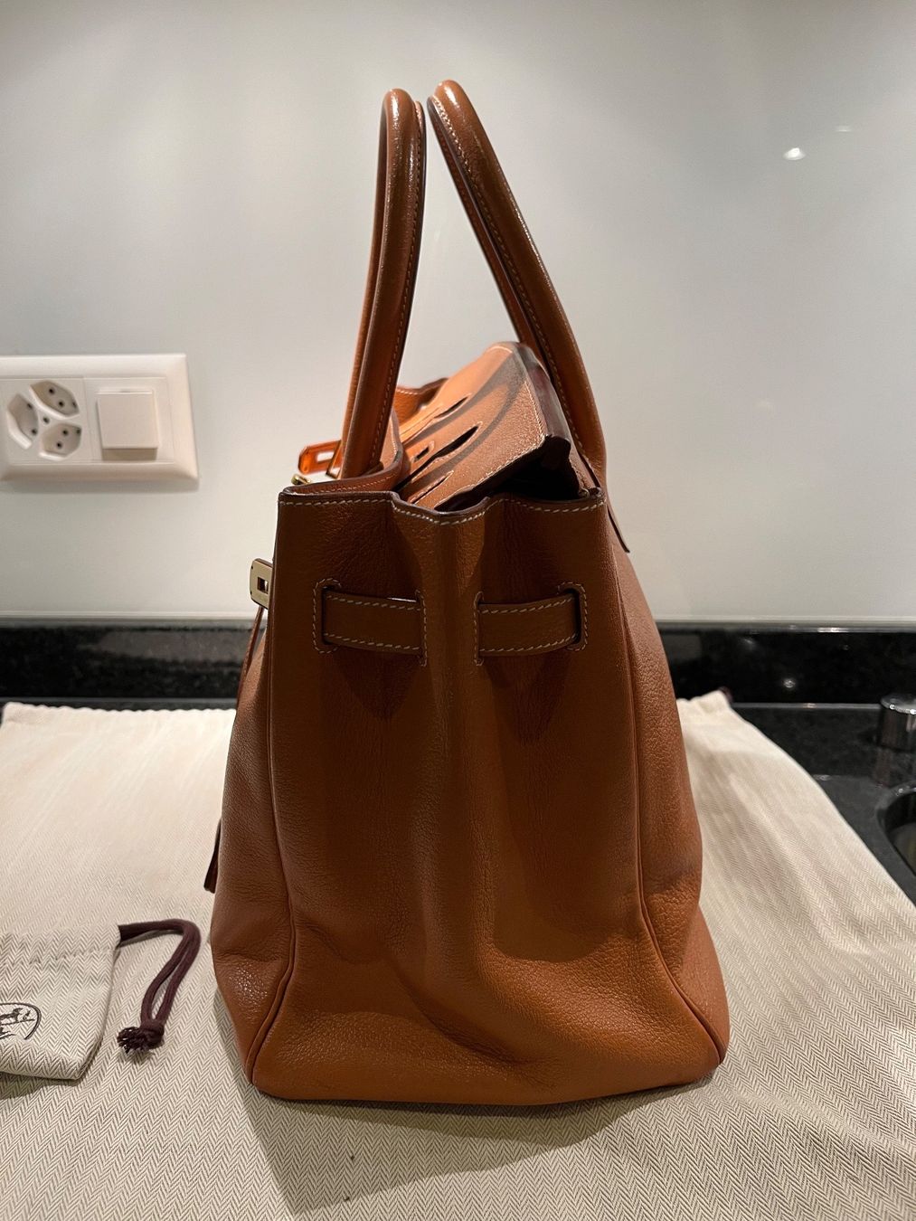 Hermès Borse: Hermes Birkin 35 Buffalo Skipper – Usato da Lugano venduto da sar_hz5j 4