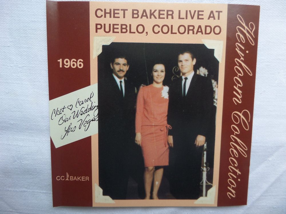 Chet Baker - Live At Pueblo, Colorado 1966 (Gebraucht) in Genève für ...