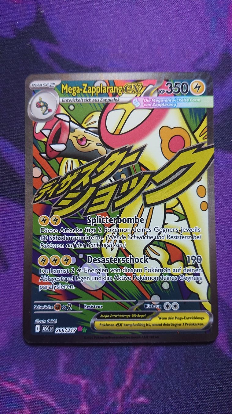 Pokémon Carte collezionabili: Mega-Zapplarang EX - ASC 266 Deutsch – Nuovo (secondo la descrizione) da Chur venduto da FreakofRarity