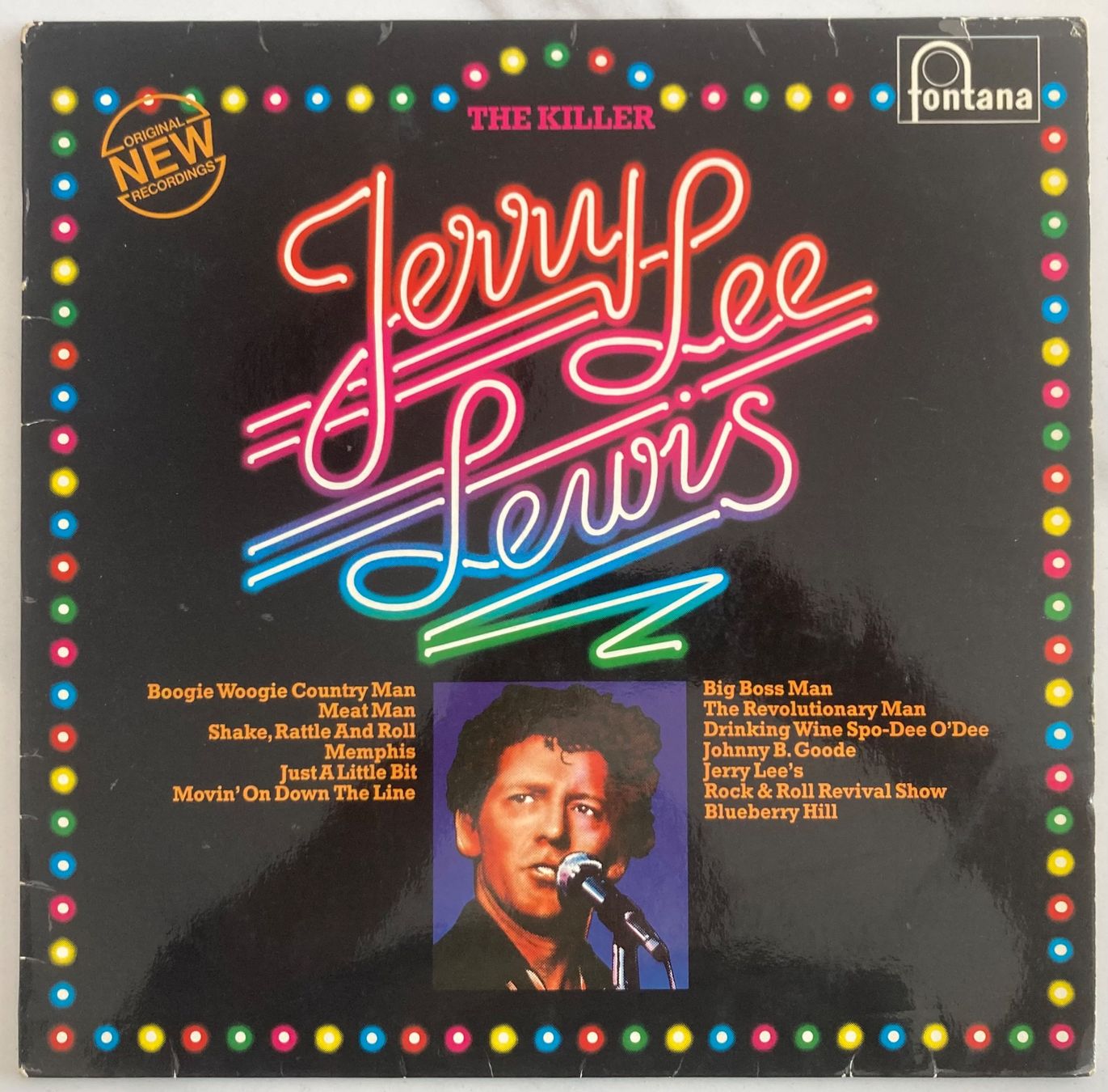 Dischi in vinile: JERRY LEE LEWIS - THE KILLER – Usato da Poliez-Pittet venduto da Newtown-Records