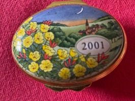 Original Vintage Halcyon Days Pillendose