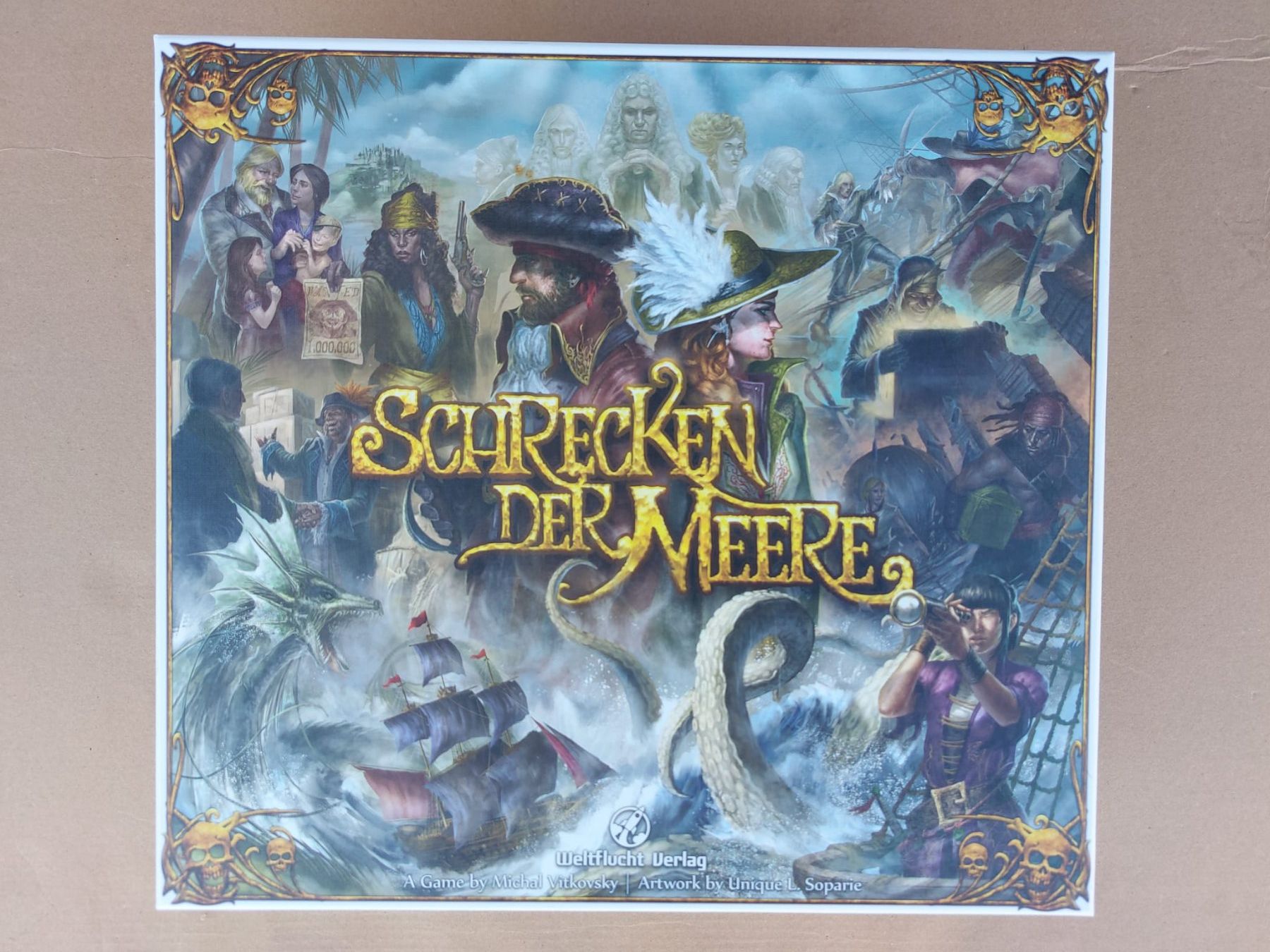 Giochi: SCHRECKEN DER MEERE (Kickstarter Version Captain's Pledge) – Usato da Luzern venduto da Blue-Moon
