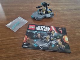 LEGO Star Wars Resistance Trooper mit Speeder und BA