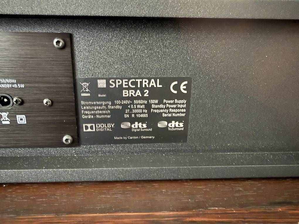 Home Cinema: Soundsystem Spectral BRA2 – Usato da Zürich venduto da Kingassur1 3