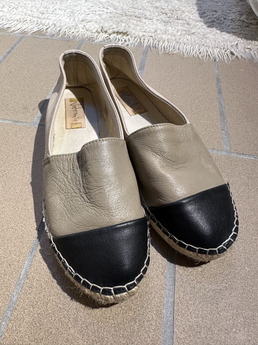 Scarpe da donna: Vidorreta Leder-Espadrilles Gr. 40 – Usato da Therwil venduto da jonasiw 1