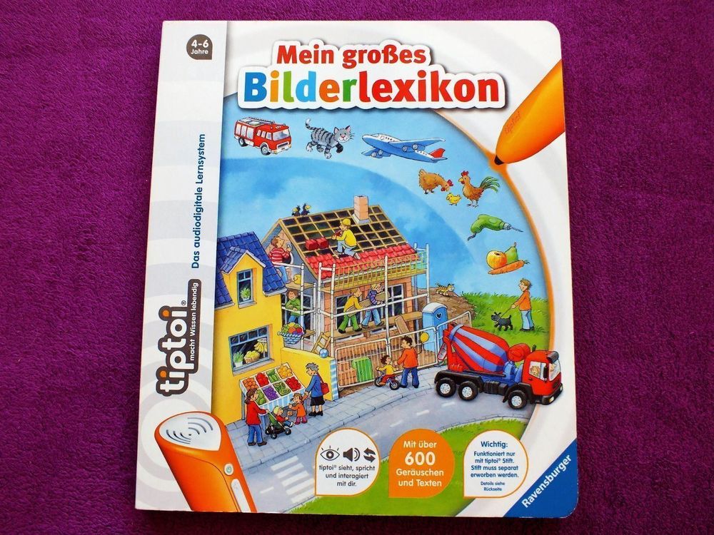 tiptoi Buch – Mein grosses Bilderlexikon | Acheter sur Ricardo