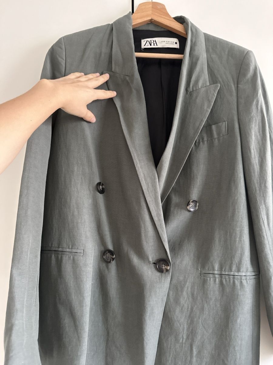 Zara Giacche: Leinen Blazer Oversized XS – Nuovo (secondo la descrizione) da Rheineck venduto da sam_9m27