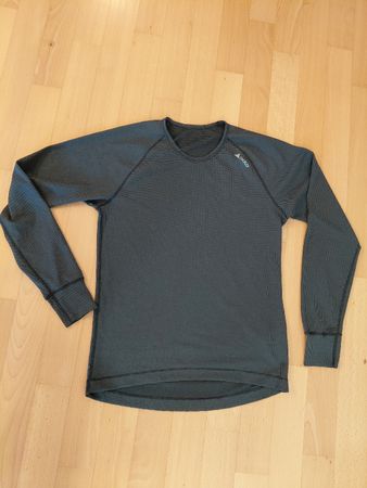 Odlo Funktionsshirt, Langarm dunkelgrau Grösse M, Damen