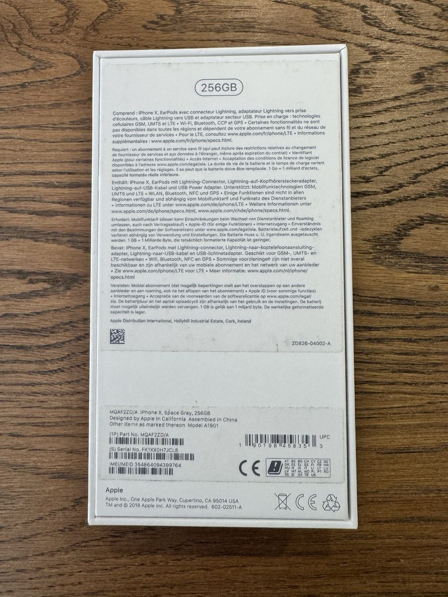 Apple Telefoni cellulari / Smartphones: iPhone X 256GB  – Usato da Glattpark(Opfikon) venduto da ale_mg8x 7