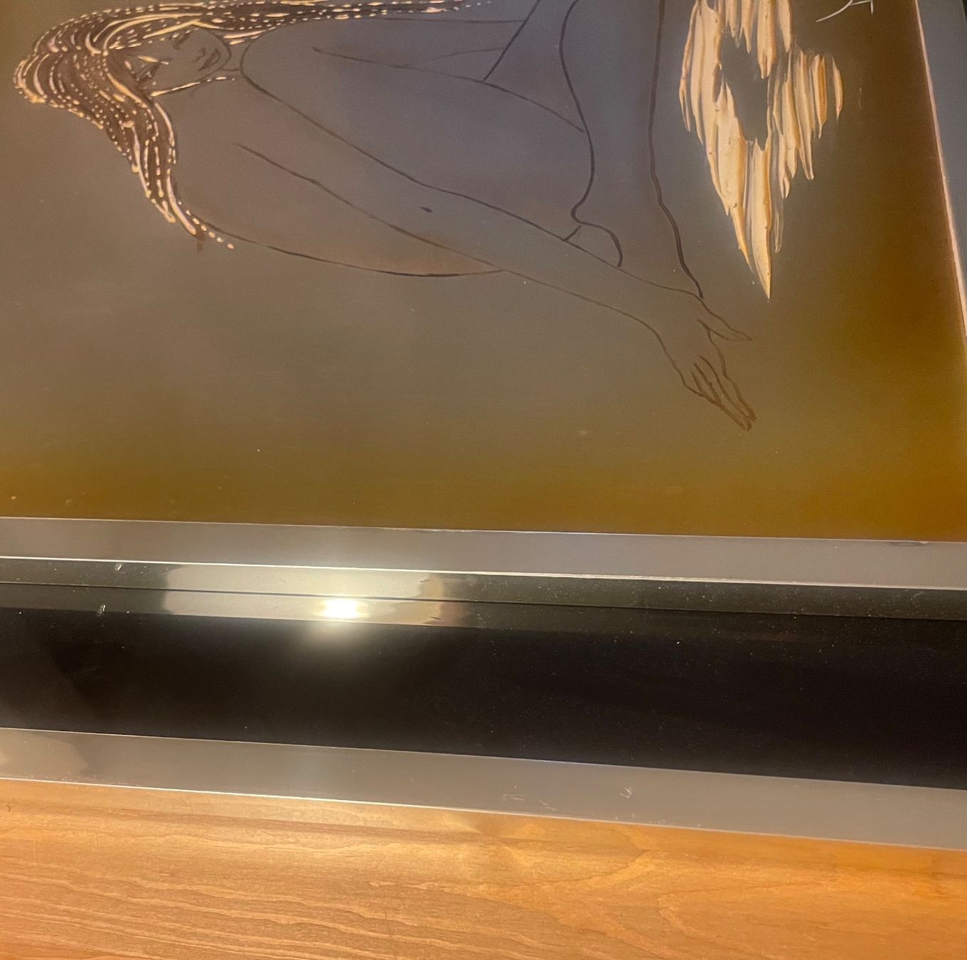 Poster & Bilder: Bild Atelier-Muro ARTISTE - PEINTRE – Gebraucht aus Gümligen von VIN-TAGE-ZONE 5