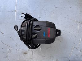 Aquarium Luftpumpe Eheim 200 gebrauchter Zustand schwarz