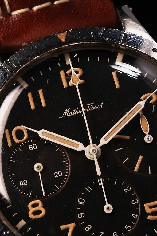 Orologi: Mathey-Tissot Type XX  1950s  Fully Original  Pilot – Usato da Froideville venduto da ChrisGuitars 7