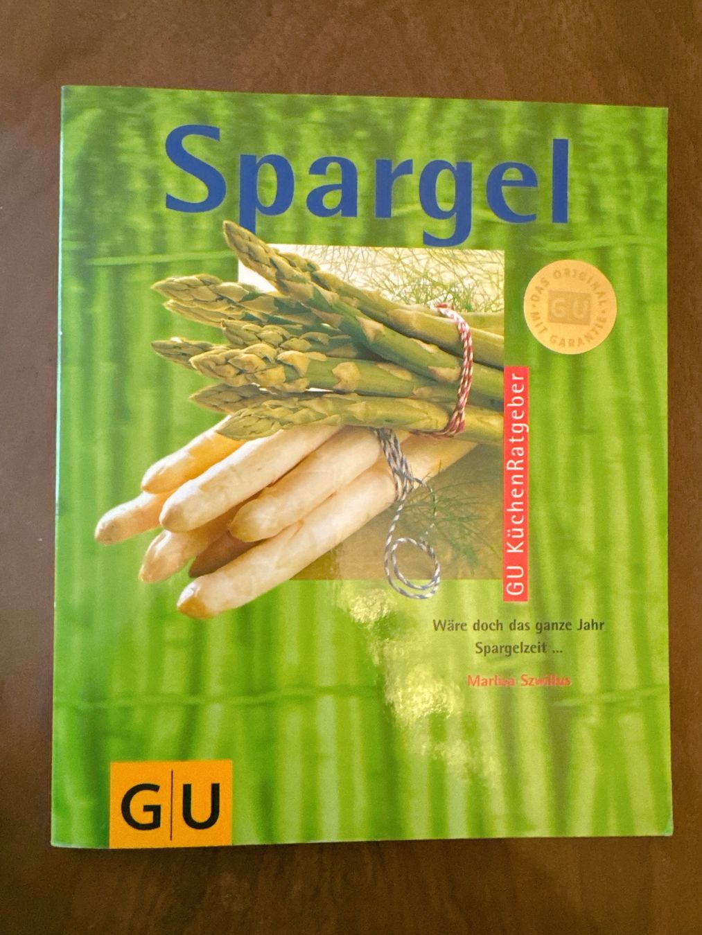 Libri: Spargel - Das Kochbuch, GU – Usato da Muttenz venduto da denise06