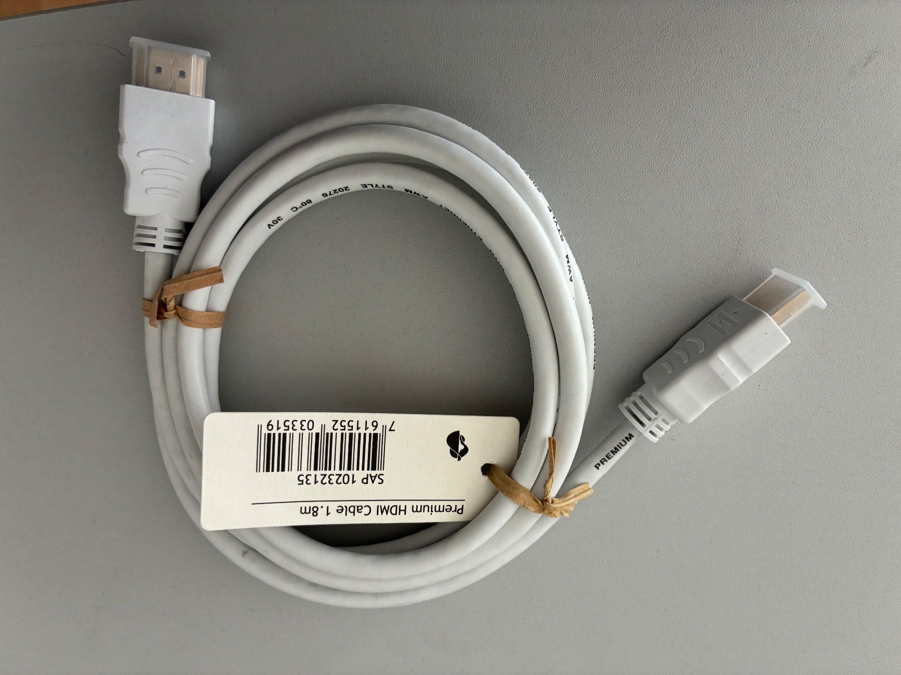 Swisscom Cavi: Swisscom HDMI-Kabel 1,8m – Nuovo (secondo la descrizione) da Klingnau venduto da Joal4