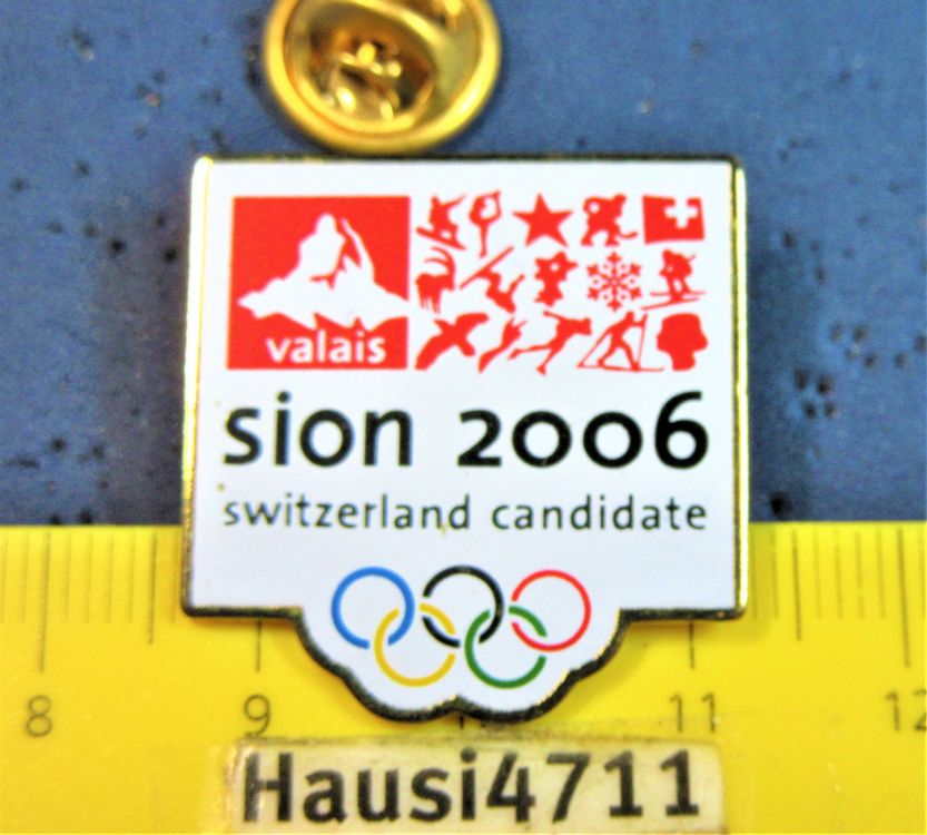 PIN SION OLYMPIA KANDIDAT VALAI SUISSE | Kaufen Auf Ricardo