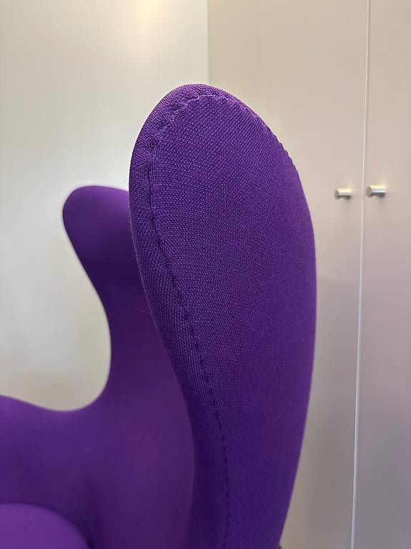 Fauteuils: Egg Chair mit Hocker – D'occasion à Winterthur par pajun 2
