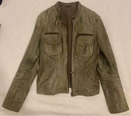 Damen-Lederjacke