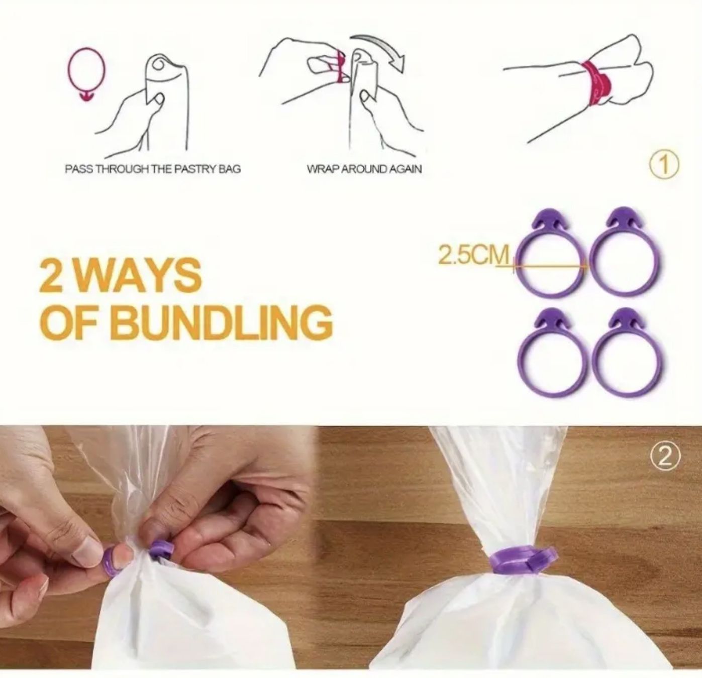 Elettrodomestici da cucina: Spritzbeutel Set, 21 teilig – Nuovo (secondo la descrizione) da Reinach BL venduto da Deinfashion 3