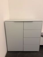 Kommode Maja Minor Glas weiss