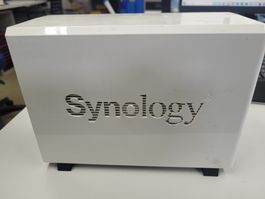 NAS Server Synology DS218j weiss gebraucht guter Zustand