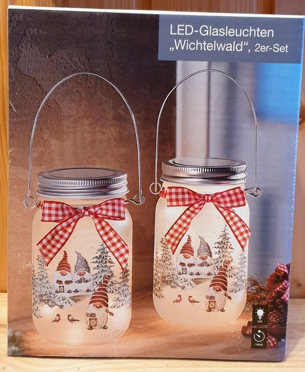 2x Glasleuchten Wichtelwald 1