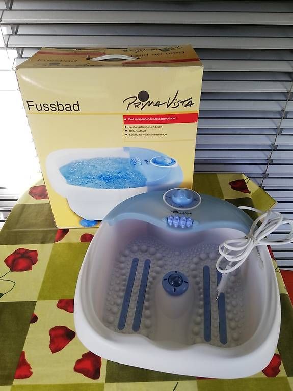 Dispositivi per massaggi: Neues Fuss-Sprudelbad – Usato da Oberentfelden venduto da sandy0110