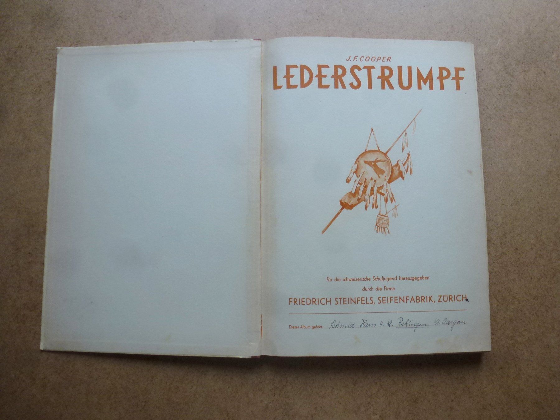 Libri: Seltenes Schuljugendbuch ++ Lederstrumpf – Usato da Walkringen venduto da Casablanca777 1