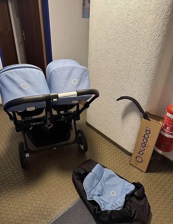 Bugaboo Carrozzine: Bugaboo Donkey 2 Duo Geschwisterkinderwagen – Usato da Basel venduto da fkir_09 3