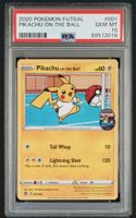Pokemon Futsal UK Exclusive  Pikachu on the Ball  PSA 10 (5)