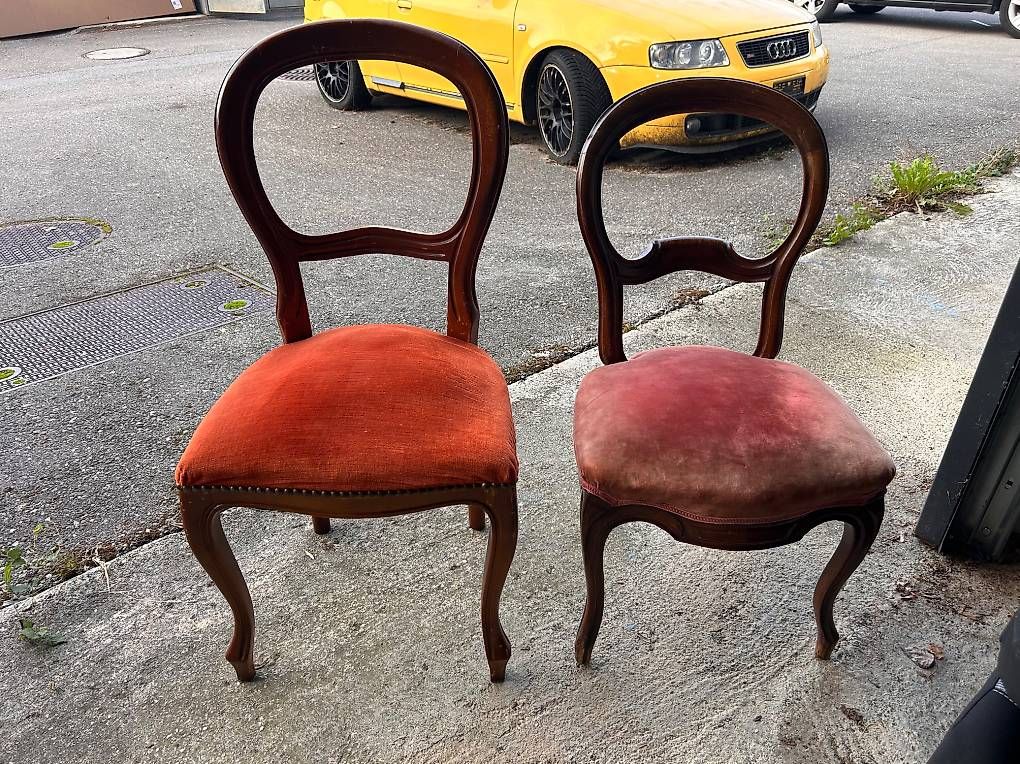 Sofas: Canapé et chaise ancienne – Gebraucht aus Estavayer-le-Lac von ste_dx87 1